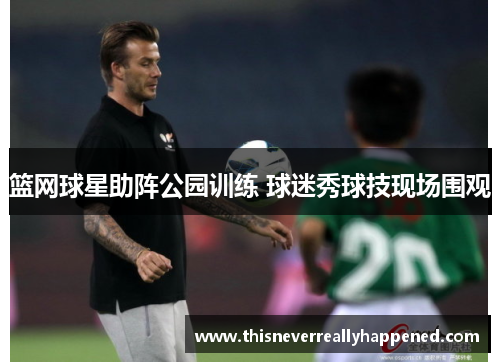 篮网球星助阵公园训练 球迷秀球技现场围观